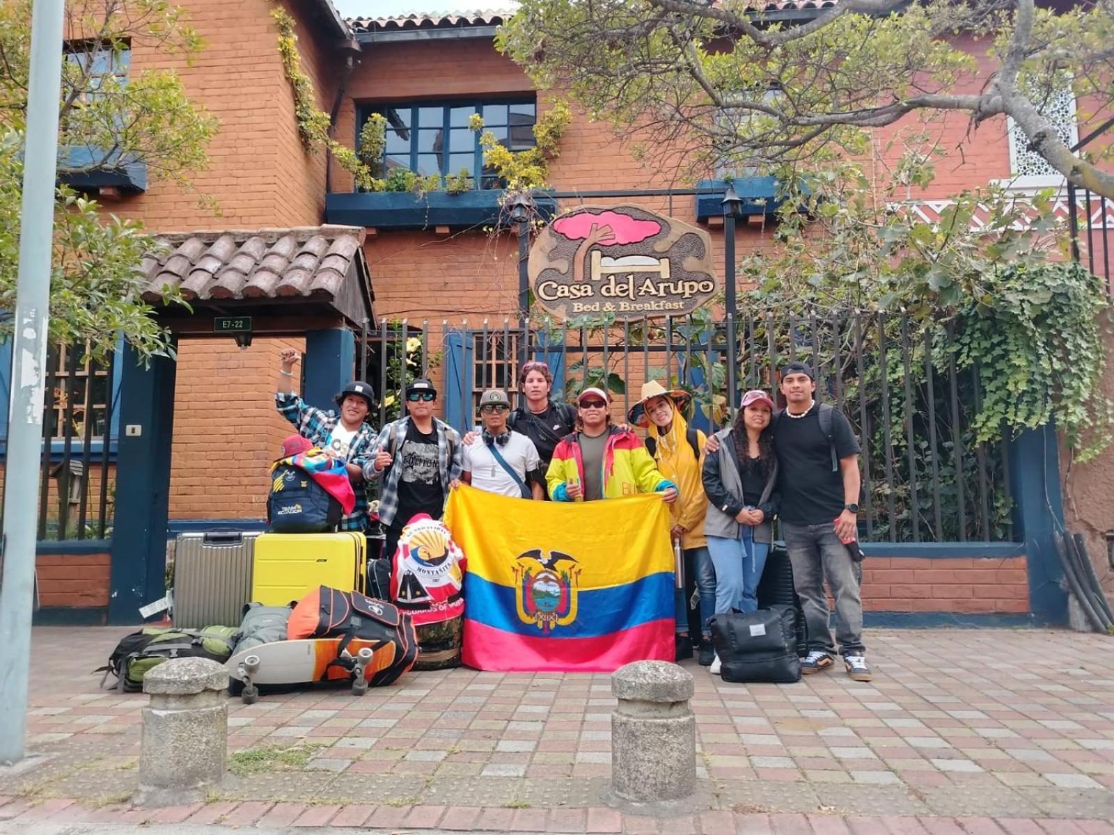 Casa Del Arupo B&B Quito Luaran gambar